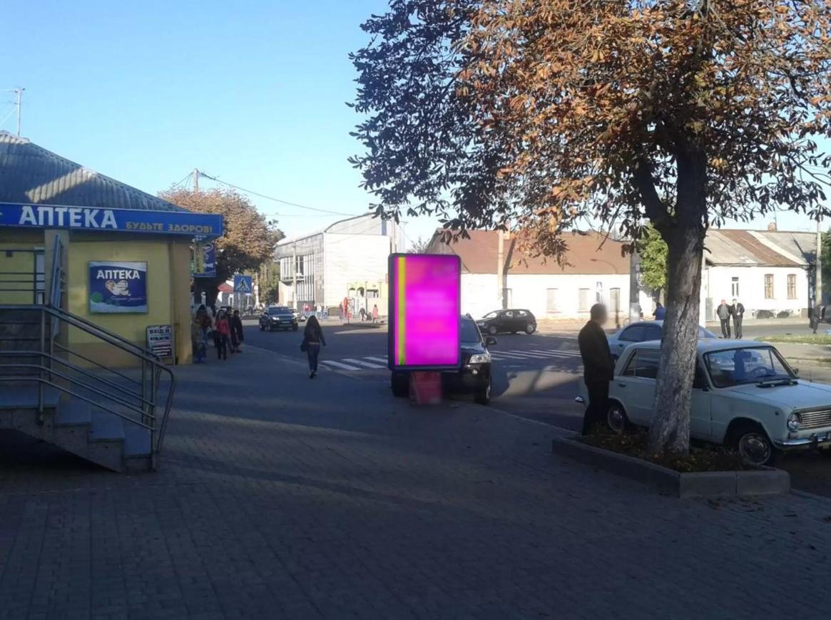 Сітілайт №264858 в місті Житомир (Житомирська область), розміщення зовнішнішньої реклами, IDMedia-оренда найнижчі ціни!
