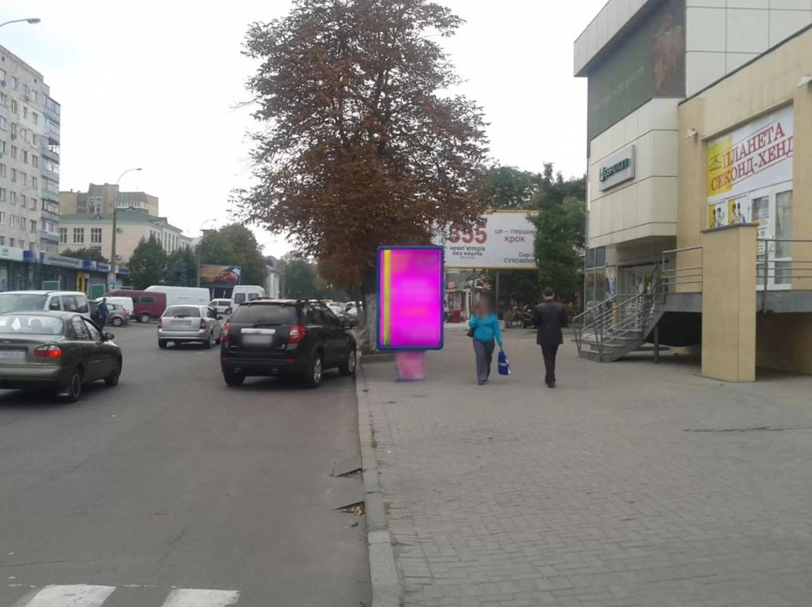 Сітілайт №264859 в місті Житомир (Житомирська область), розміщення зовнішнішньої реклами, IDMedia-оренда найнижчі ціни!