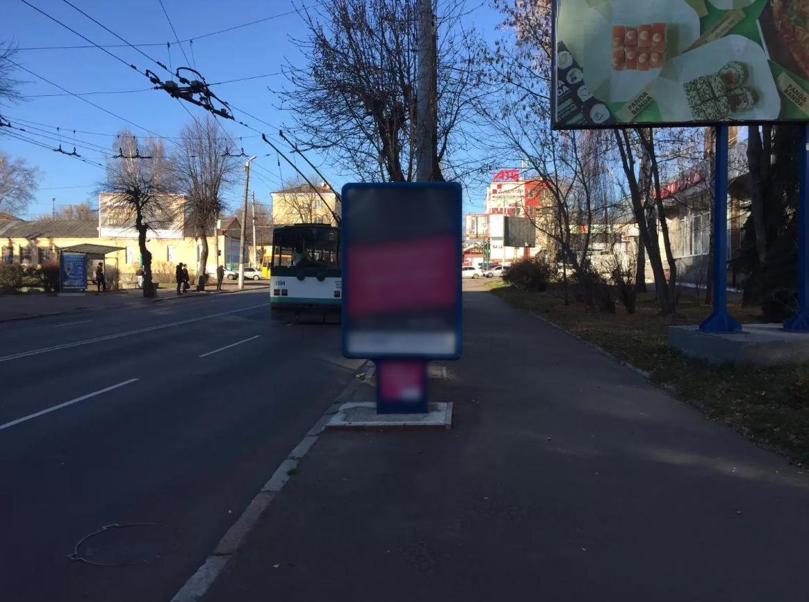 Сітілайт №264869 в місті Житомир (Житомирська область), розміщення зовнішнішньої реклами, IDMedia-оренда найнижчі ціни!