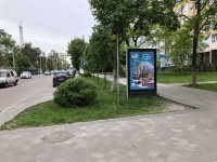 `Ситилайт №264951 в городе Ирпень (Киевская область), размещение наружной рекламы, IDMedia-аренда по самым низким ценам!`