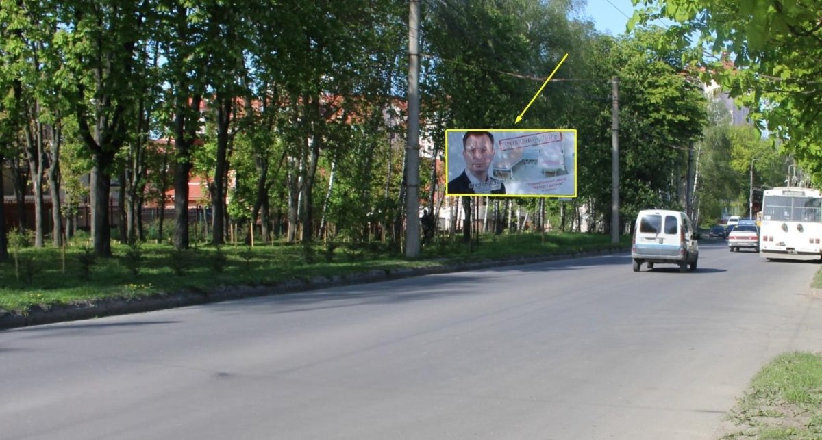 `Билборд №265236 в городе Тернополь (Тернопольская область), размещение наружной рекламы, IDMedia-аренда по самым низким ценам!`