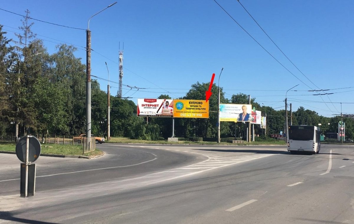 Білборд №265258 в місті Тернопіль (Тернопільська область), розміщення зовнішнішньої реклами, IDMedia-оренда найнижчі ціни!