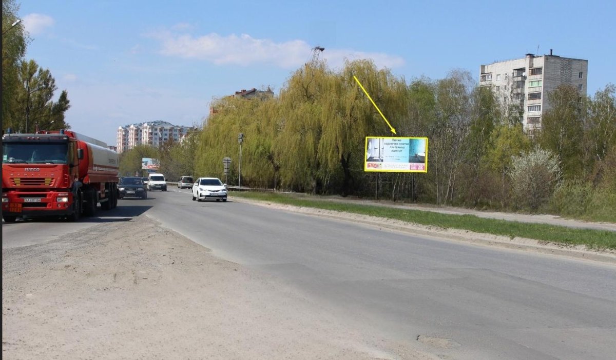 `Билборд №265304 в городе Тернополь (Тернопольская область), размещение наружной рекламы, IDMedia-аренда по самым низким ценам!`