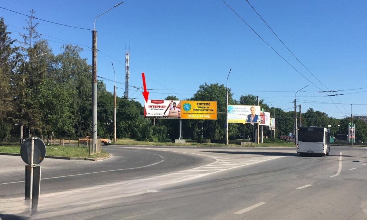 Білборд №265310 в місті Тернопіль (Тернопільська область), розміщення зовнішнішньої реклами, IDMedia-оренда найнижчі ціни!