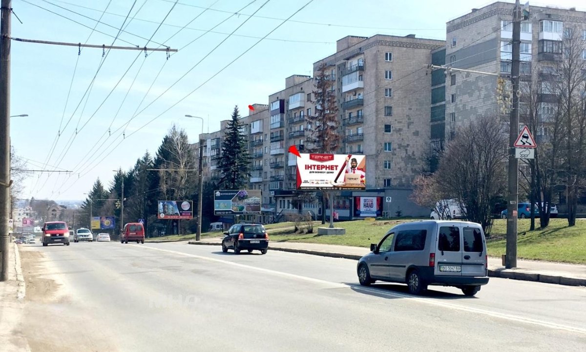 `Билборд №265319 в городе Тернополь (Тернопольская область), размещение наружной рекламы, IDMedia-аренда по самым низким ценам!`