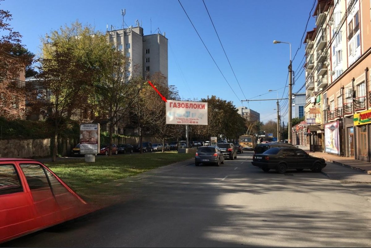 `Билборд №265331 в городе Тернополь (Тернопольская область), размещение наружной рекламы, IDMedia-аренда по самым низким ценам!`