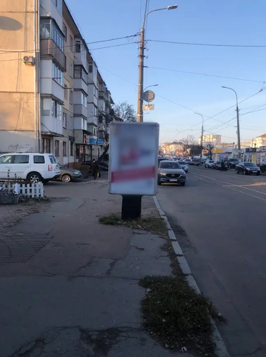 `Ситилайт №265629 в городе Житомир (Житомирская область), размещение наружной рекламы, IDMedia-аренда по самым низким ценам!`