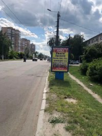 Сітілайт №265640 в місті Житомир (Житомирська область), розміщення зовнішнішньої реклами, IDMedia-оренда найнижчі ціни!