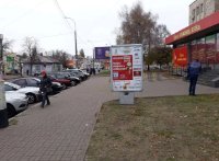 Сітілайт №265662 в місті Житомир (Житомирська область), розміщення зовнішнішньої реклами, IDMedia-оренда найнижчі ціни!