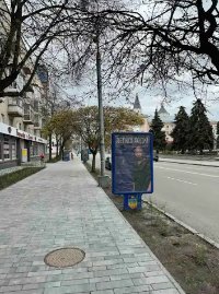 Сітілайт №265671 в місті Житомир (Житомирська область), розміщення зовнішнішньої реклами, IDMedia-оренда найнижчі ціни!