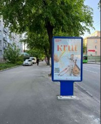 Сітілайт №265699 в місті Житомир (Житомирська область), розміщення зовнішнішньої реклами, IDMedia-оренда найнижчі ціни!