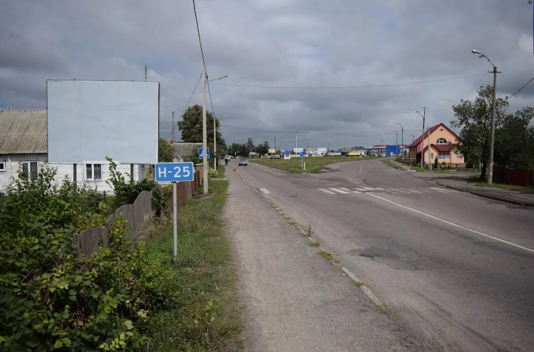 `Билборд №265760 в городе Сарны (Ровенская область), размещение наружной рекламы, IDMedia-аренда по самым низким ценам!`