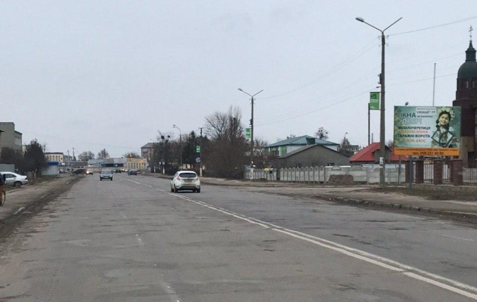 `Билборд №265778 в городе Сарны (Ровенская область), размещение наружной рекламы, IDMedia-аренда по самым низким ценам!`