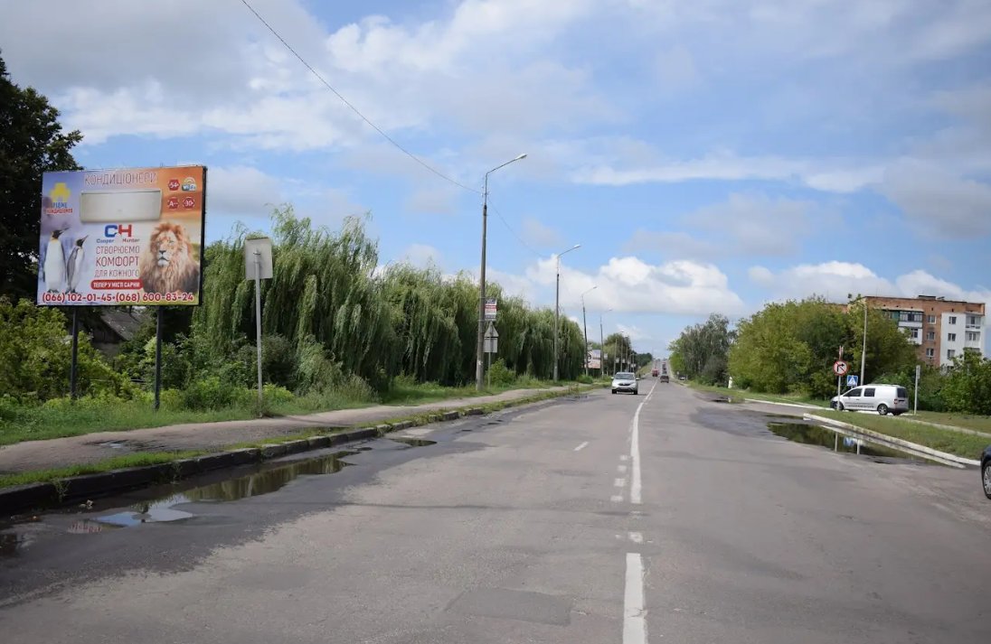 `Билборд №265782 в городе Сарны (Ровенская область), размещение наружной рекламы, IDMedia-аренда по самым низким ценам!`