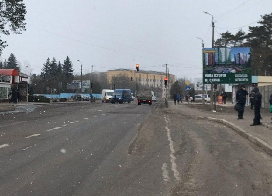 `Билборд №265788 в городе Сарны (Ровенская область), размещение наружной рекламы, IDMedia-аренда по самым низким ценам!`