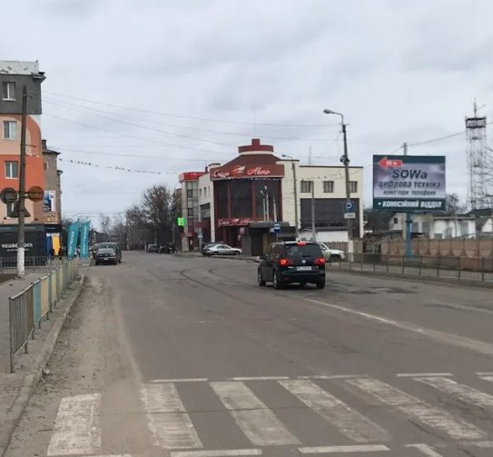 `Билборд №265809 в городе Сарны (Ровенская область), размещение наружной рекламы, IDMedia-аренда по самым низким ценам!`