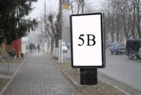 Сітілайт №265828 в місті Сарни (Рівненська область), розміщення зовнішнішньої реклами, IDMedia-оренда найнижчі ціни!