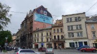 Брандмауер №265845 в місті Львів (Львівська область), розміщення зовнішнішньої реклами, IDMedia-оренда найнижчі ціни!