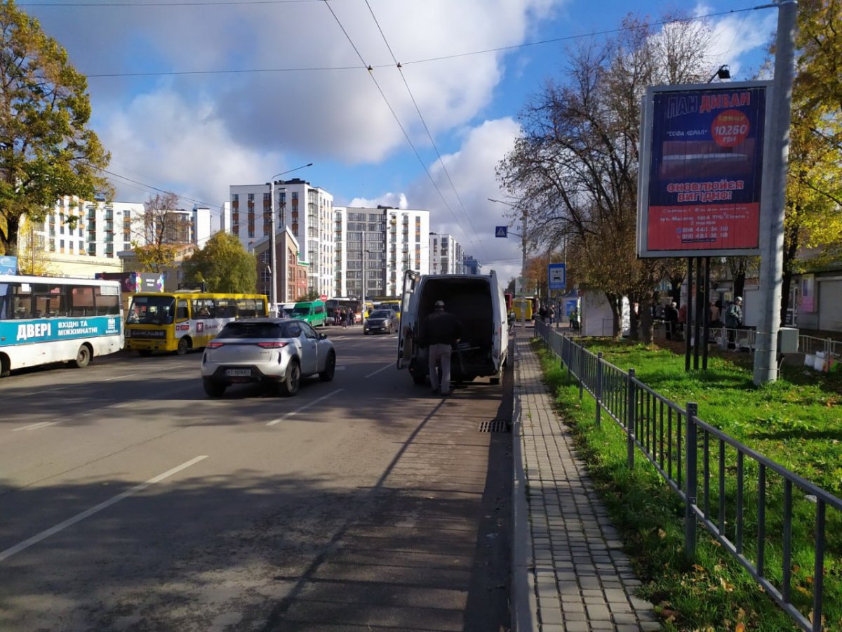 Білборд №265992 в місті Івано-Франківськ (Івано-Франківська область), розміщення зовнішнішньої реклами, IDMedia-оренда найнижчі ціни!