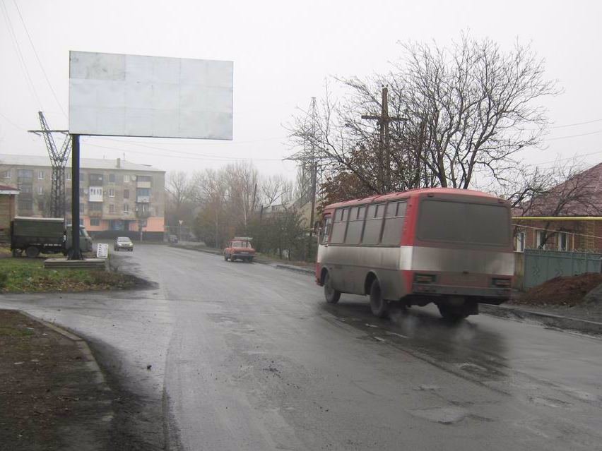 Білборд №2662 в місті Шахтарськ (Донецька область), розміщення зовнішнішньої реклами, IDMedia-оренда найнижчі ціни!