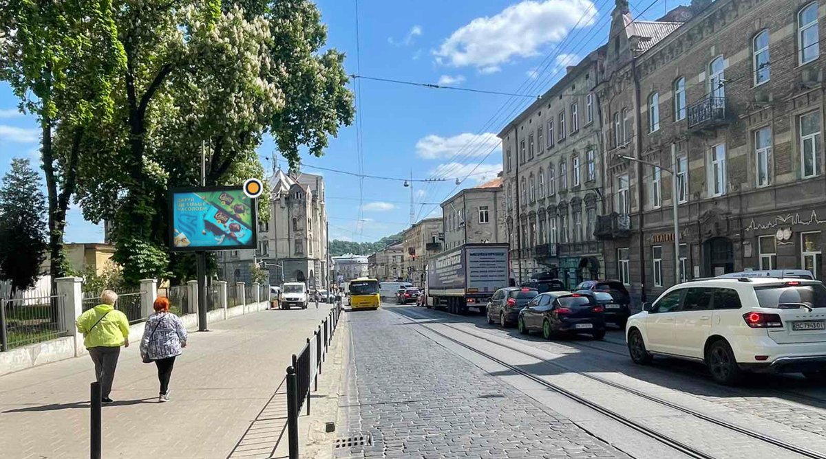 `Скролл №266430 в городе Львов (Львовская область), размещение наружной рекламы, IDMedia-аренда по самым низким ценам!`