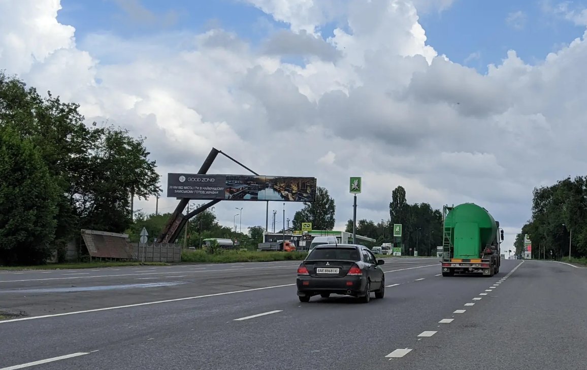 Білборд №266510 в місті Дніпро (Дніпропетровська область), розміщення зовнішнішньої реклами, IDMedia-оренда найнижчі ціни!