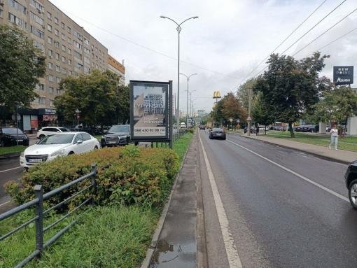 `Ситилайт №266617 в городе Львов (Львовская область), размещение наружной рекламы, IDMedia-аренда по самым низким ценам!`