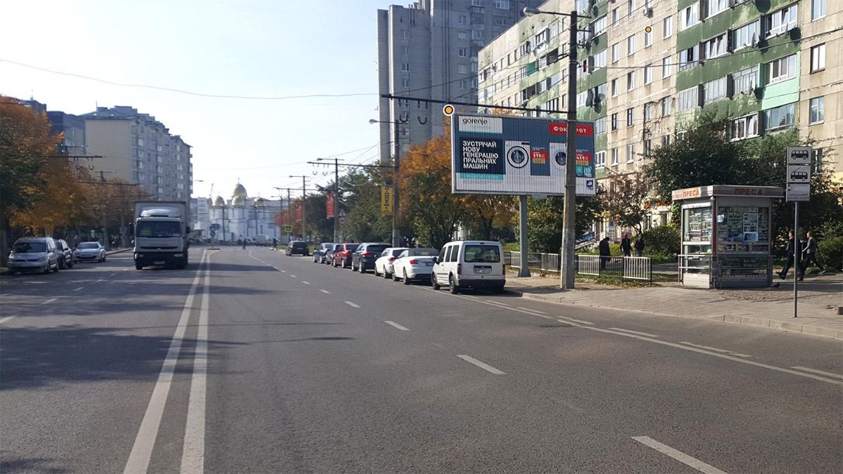 `Билборд №266697 в городе Львов (Львовская область), размещение наружной рекламы, IDMedia-аренда по самым низким ценам!`