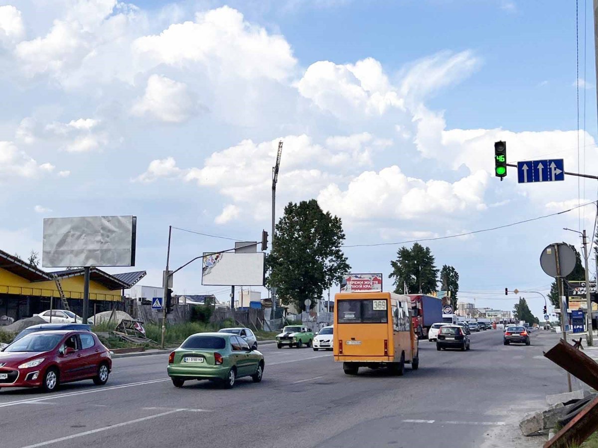 Билборд формат 6х3 №267037 в городе Софиевская Борщаговка (Киевская область) `Билборд №267037 в городе Софиевская Борщаговка (Киевская область), размещение наружной рекламы, IDMedia-аренда по самым низким ценам!`