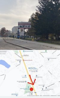 `Билборд №267244 в городе Миргород (Полтавская область), размещение наружной рекламы, IDMedia-аренда по самым низким ценам!`