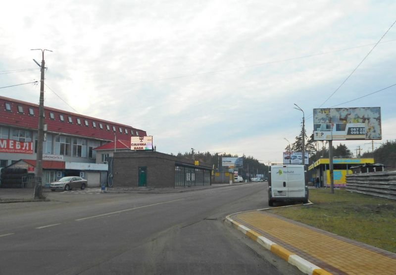 Билборд формат 6х3 №267288 в городе Ирпень (Киевская область) `Билборд №267288 в городе Ирпень (Киевская область), размещение наружной рекламы, IDMedia-аренда по самым низким ценам!`