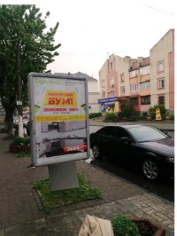 `Ситилайт №267322 в городе Дубно (Ровенская область), размещение наружной рекламы, IDMedia-аренда по самым низким ценам!`