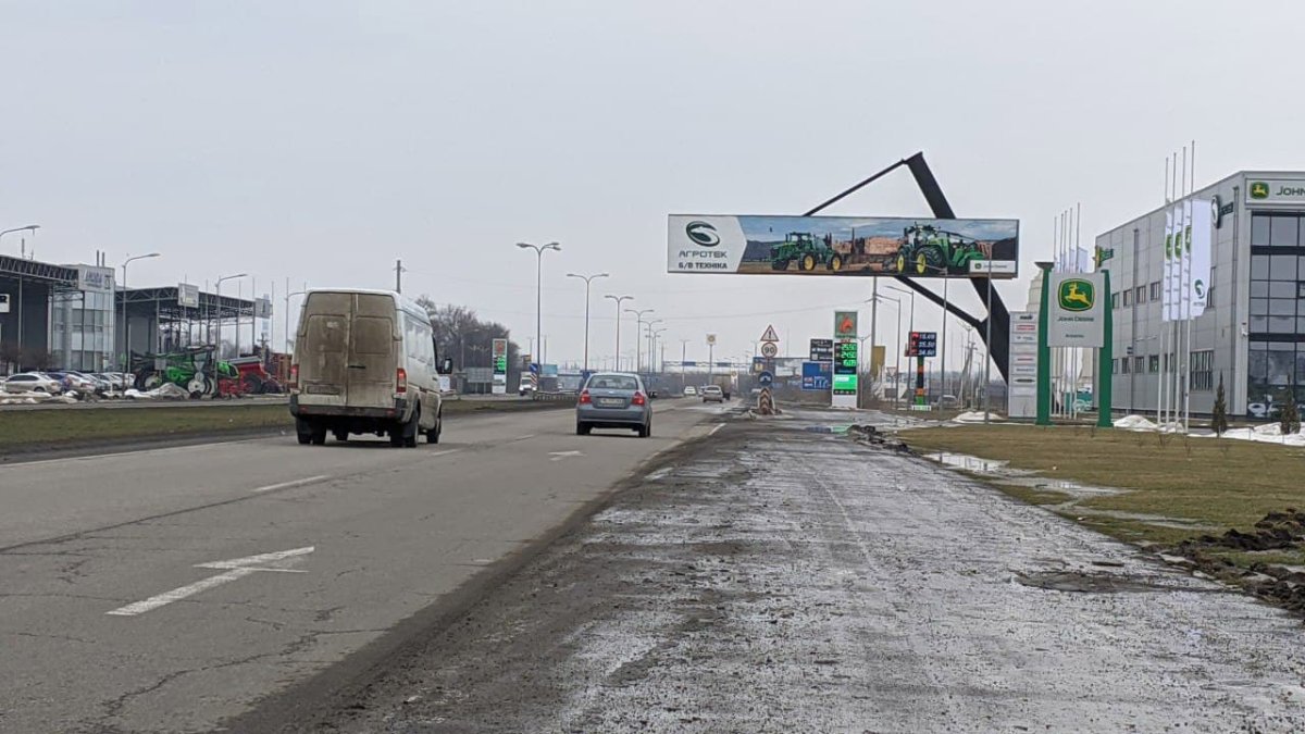 Билборд формат 3х6 №267363 в городе Подгородное (Днепропетровская область) `Билборд №267363 в городе Подгородное (Днепропетровская область), размещение наружной рекламы, IDMedia-аренда по самым низким ценам!`