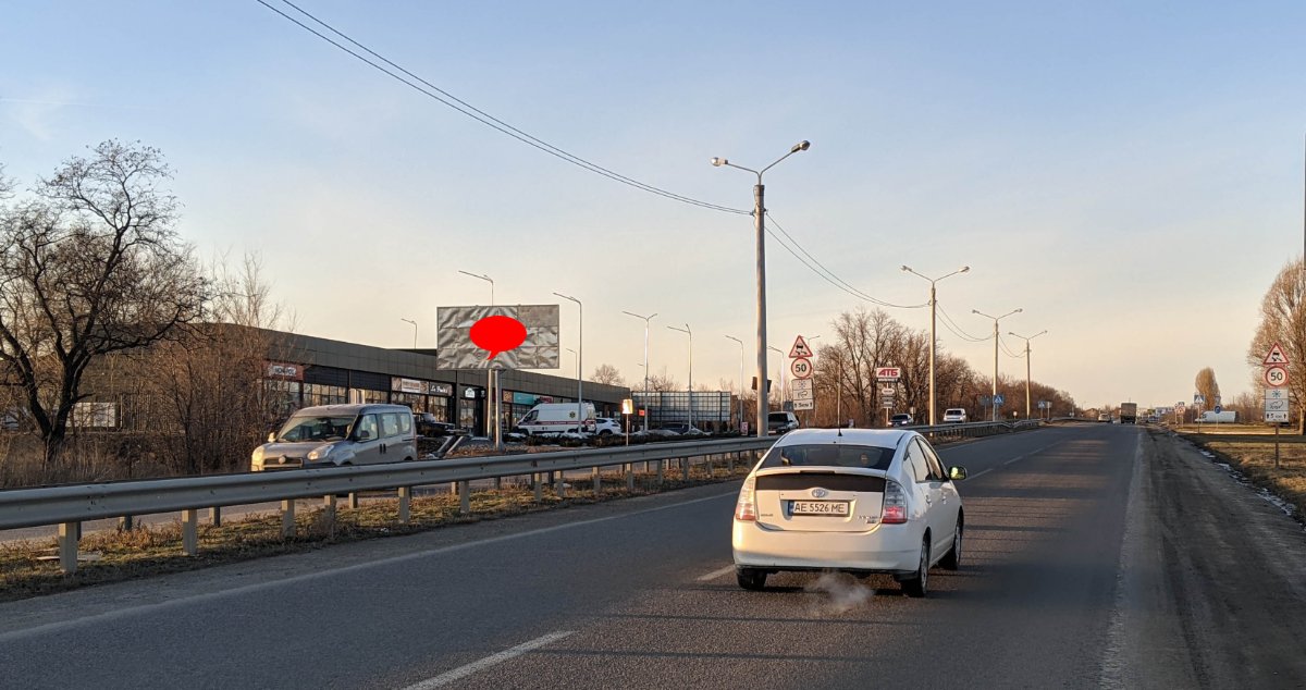 Билборд формат 3х6 №267383 в городе Днепр (Днепропетровская область) `Билборд №267383 в городе Днепр (Днепропетровская область), размещение наружной рекламы, IDMedia-аренда по самым низким ценам!`