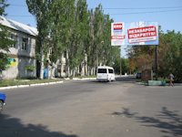 Білборд №2677 в місті Покровськ(Красноармійськ) (Донецька область), розміщення зовнішнішньої реклами, IDMedia-оренда найнижчі ціни!