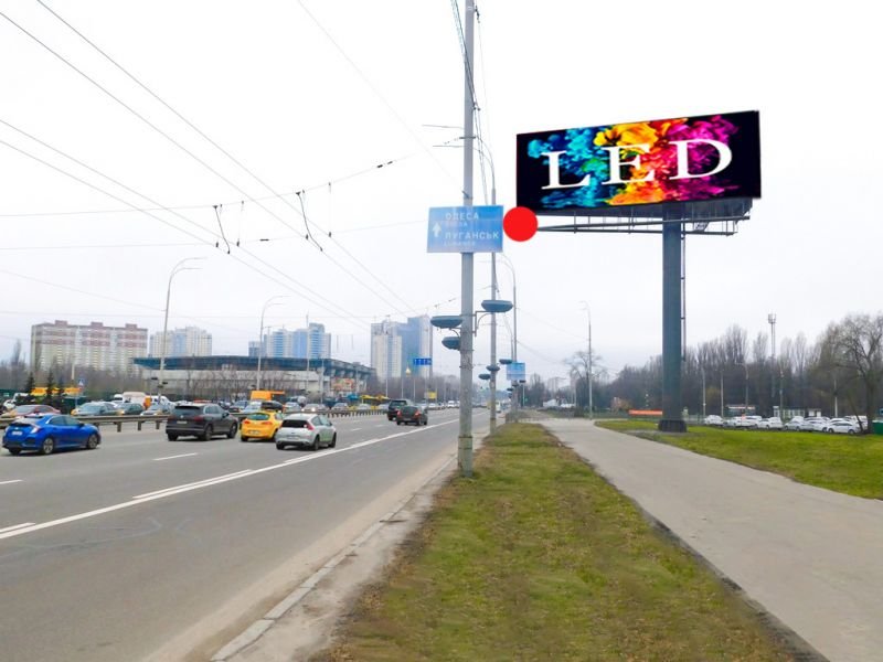 Екран формат 15x5 №267787 в городе Київ (Київська область) Екран №267787 в місті Київ (Київська область), розміщення зовнішнішньої реклами, IDMedia-оренда найнижчі ціни!