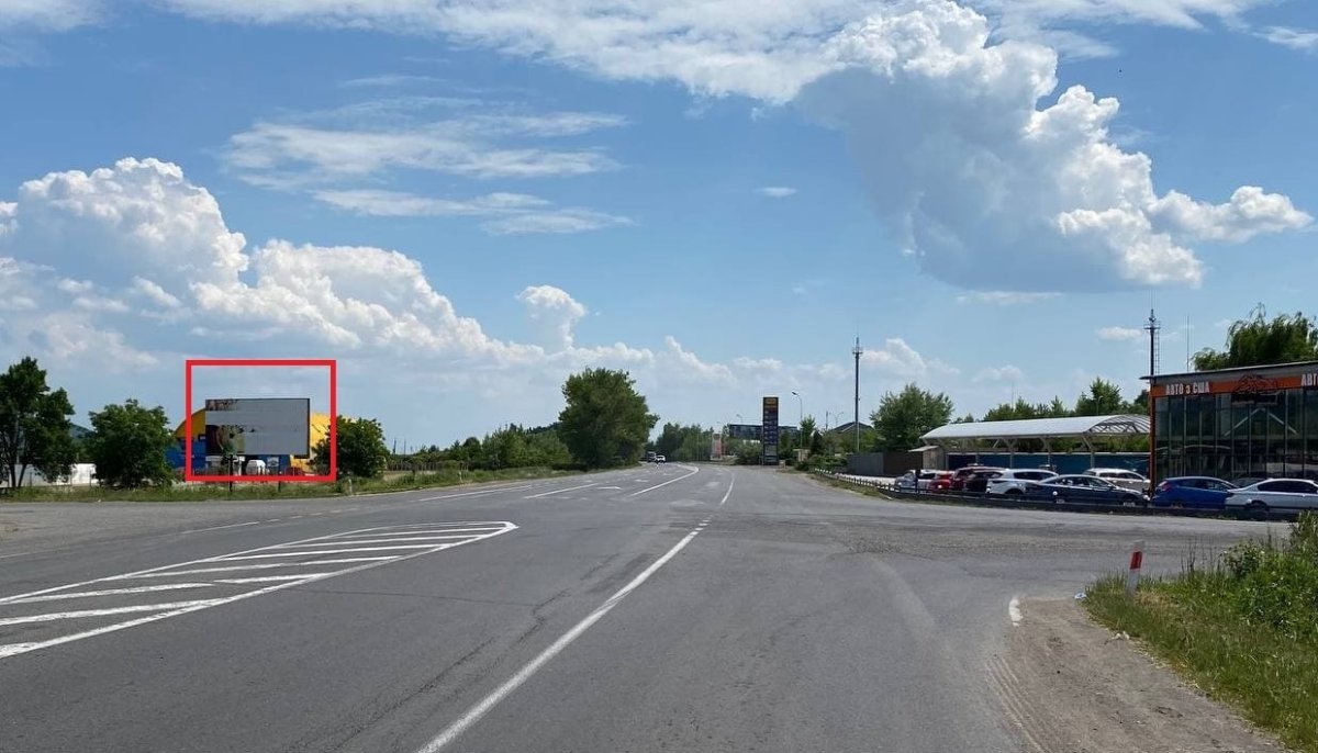 Білборд формат 3х6 м №267817 в городе Ужгород (Закарпатська область) Білборд №267817 в місті Ужгород (Закарпатська область), розміщення зовнішнішньої реклами, IDMedia-оренда найнижчі ціни!