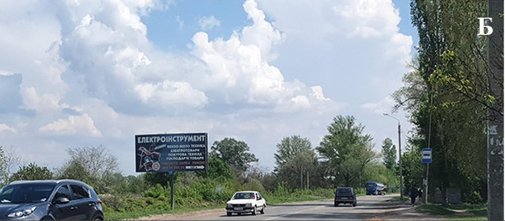 `Билборд №267828 в городе Канев (Черкасская область), размещение наружной рекламы, IDMedia-аренда по самым низким ценам!`
