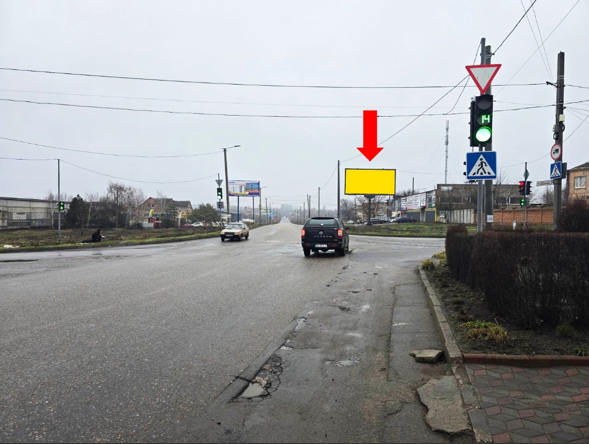 Билборд формат 3х6 №267902 в городе Кропивницкий (Кировоградская область) `Билборд №267902 в городе Кропивницкий (Кировоградская область), размещение наружной рекламы, IDMedia-аренда по самым низким ценам!`