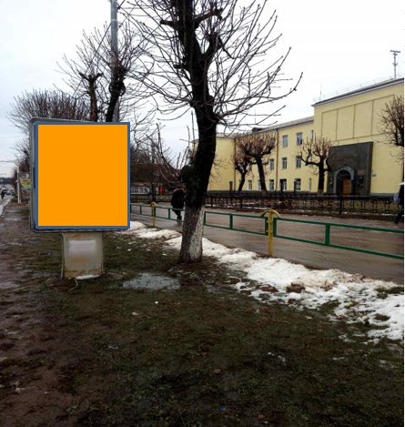 Ситилайт формат 1,2х1,8 №268175 в городе Коростень (Житомирская область) `Ситилайт №268175 в городе Коростень (Житомирская область), размещение наружной рекламы, IDMedia-аренда по самым низким ценам!`