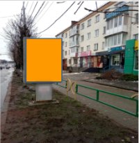 Ситилайт в городе Коростень #268183 по адресу Грушевского 19, Флора `Ситилайт №268183 в городе Коростень (Житомирская область), размещение наружной рекламы, IDMedia-аренда по самым низким ценам!`