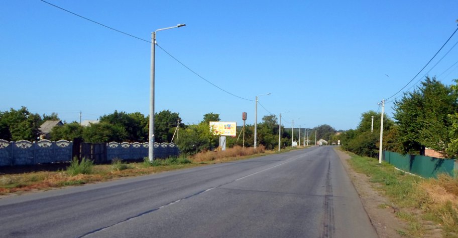 `Билборд №268210 в городе Новые Санжары (Полтавская область), размещение наружной рекламы, IDMedia-аренда по самым низким ценам!`
