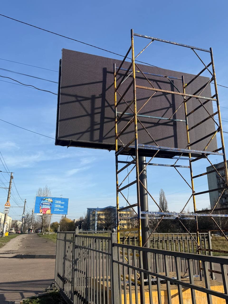 Екран формат 2,3*4,1 №268296 в городе Житомир (Житомирська область) Екран №268296 в місті Житомир (Житомирська область), розміщення зовнішнішньої реклами, IDMedia-оренда найнижчі ціни!