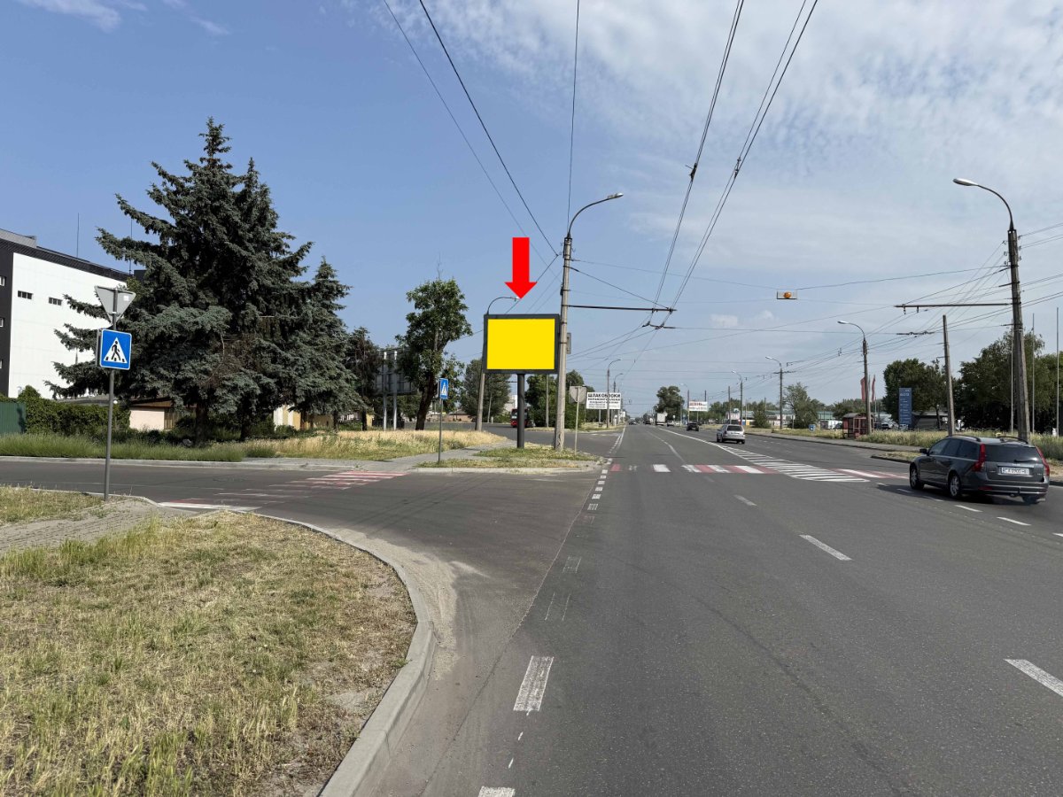 `Бэклайт №268298 в городе Черкассы (Черкасская область), размещение наружной рекламы, IDMedia-аренда по самым низким ценам!`