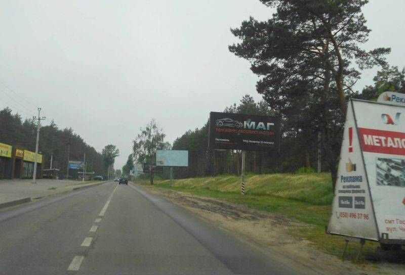 Білборд №268369 в місті Ірпінь (Київська область), розміщення зовнішнішньої реклами, IDMedia-оренда найнижчі ціни!