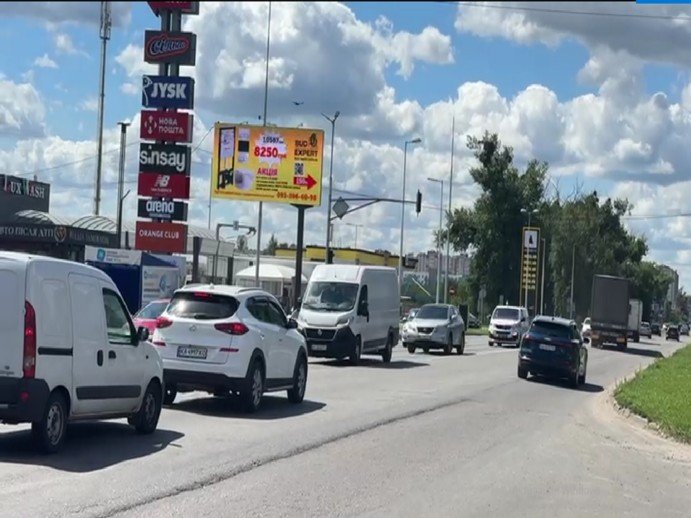 Екран формат 3х6 №268570 в городе Софіївська Борщагівка (Київська область) Екран №268570 в місті Софіївська Борщагівка (Київська область), розміщення зовнішнішньої реклами, IDMedia-оренда найнижчі ціни!