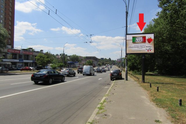 Екран №268660 в місті Київ (Київська область), розміщення зовнішнішньої реклами, IDMedia-оренда найнижчі ціни!