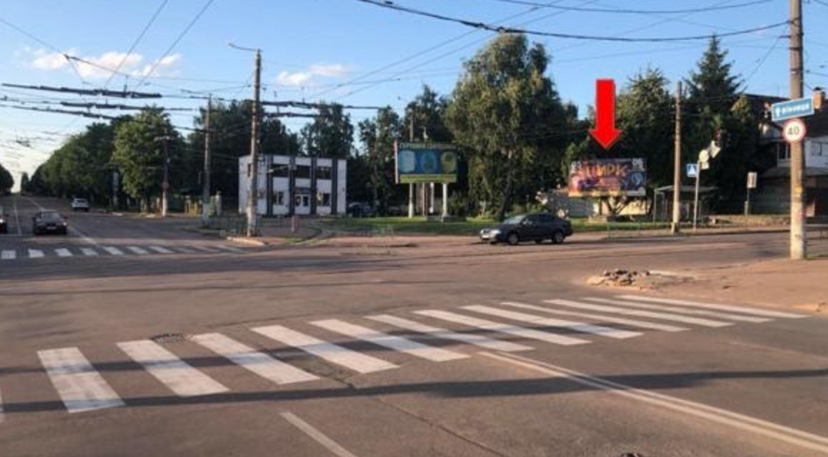 Білборд формат 3х6 м №268674 в городе Житомир (Житомирська область) Білборд №268674 в місті Житомир (Житомирська область), розміщення зовнішнішньої реклами, IDMedia-оренда найнижчі ціни!