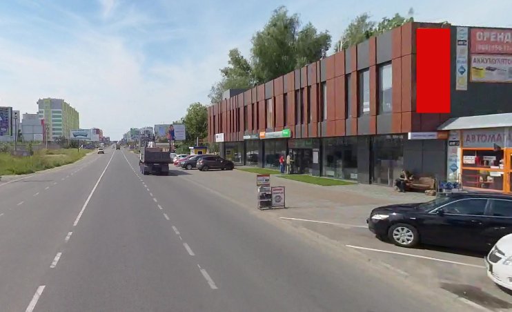 Екран №268810 в місті Вишневе (Київська область), розміщення зовнішнішньої реклами, IDMedia-оренда найнижчі ціни!