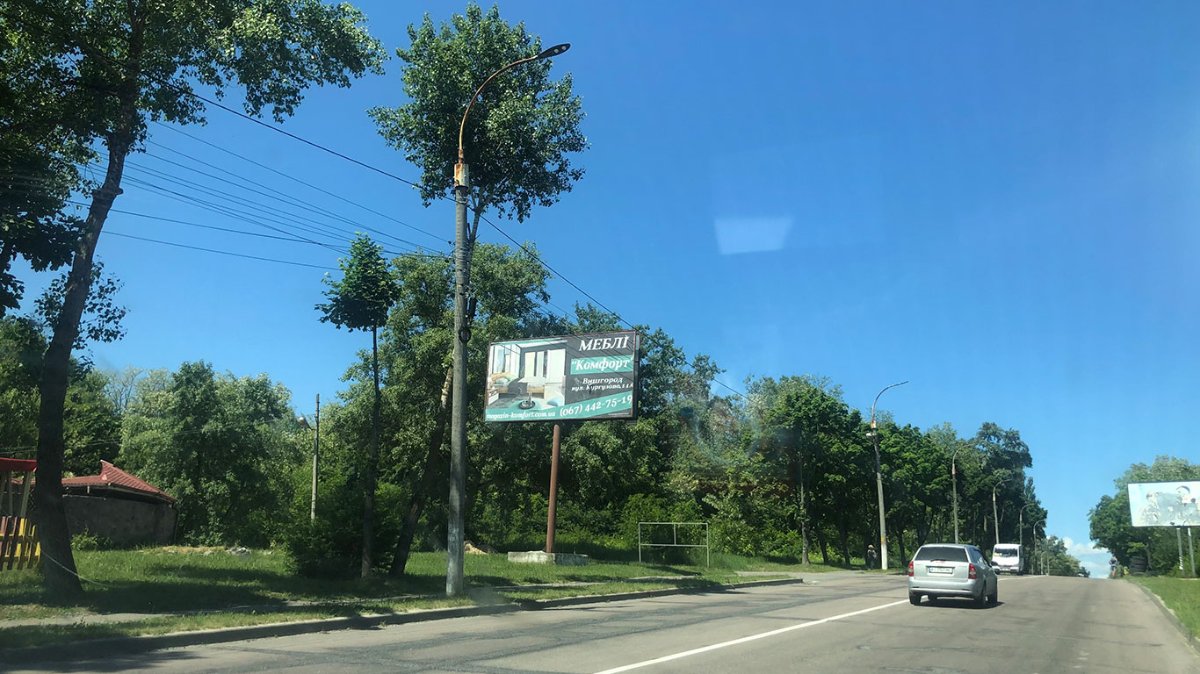 `Билборд №268822 в городе Вышгород (Киевская область), размещение наружной рекламы, IDMedia-аренда по самым низким ценам!`